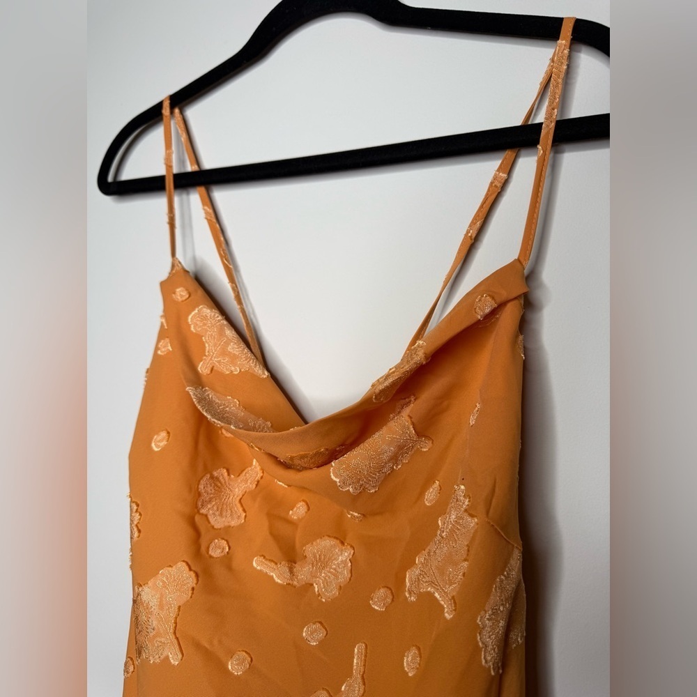 Rosedress Orange Embroidered Dress — image 5 of 8